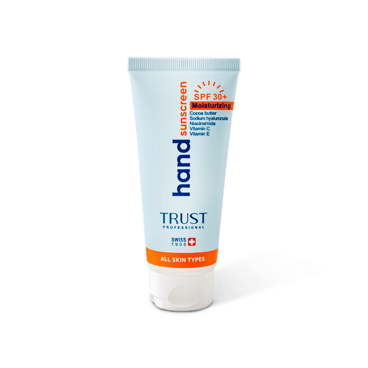 خرید کرم تخصصی دست ضدآفتاب و آبرسان +SPF30 بیرنگ تراست | ارسال فوری