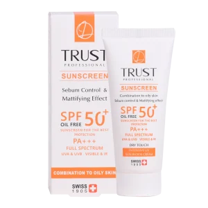 کرم ضدافتاب بدون رنگ کنترل چربی