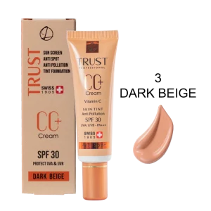 کرم  سی سی کرم پلاس تراست شماره 3 (بژ تیره)