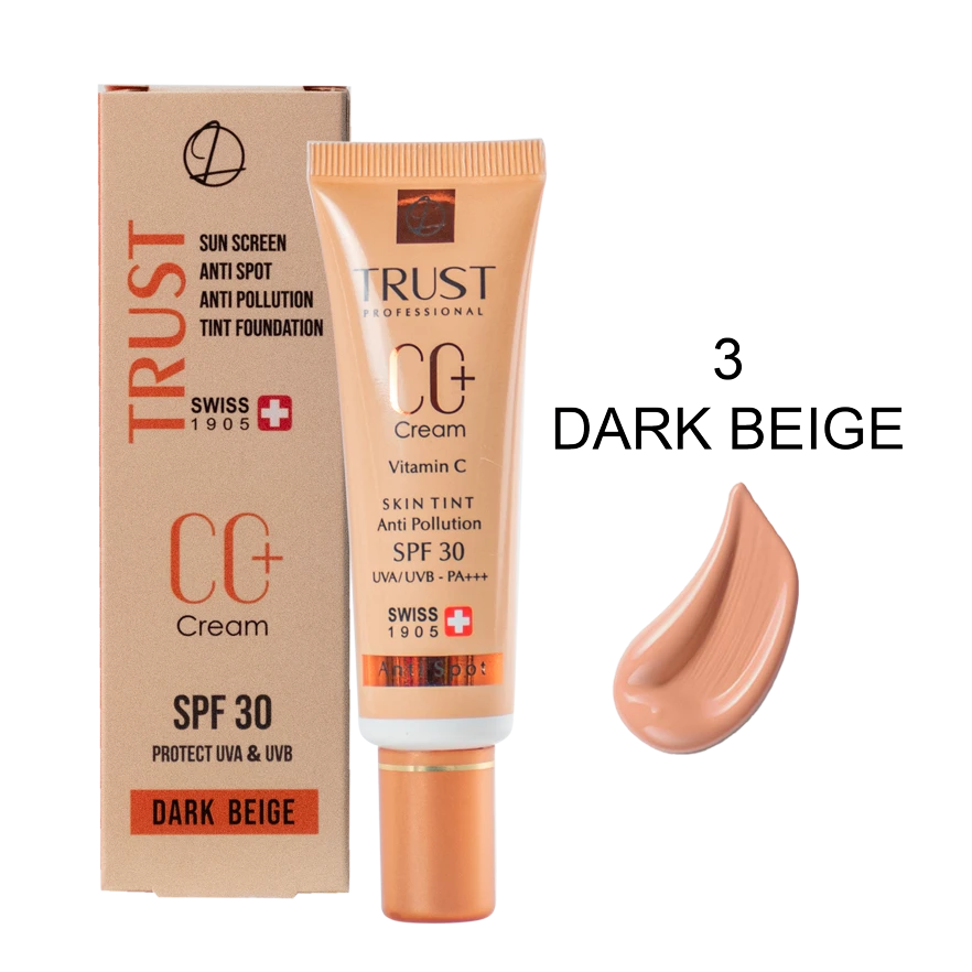 کرم سی سی کرم پلاس تراست شماره 3 (بژ تیره)