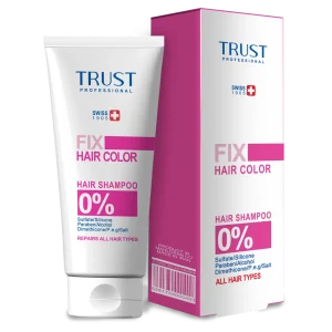 شامپو تخصصی تثبیت رنگ وترمیم کننده موهای رنگ شده