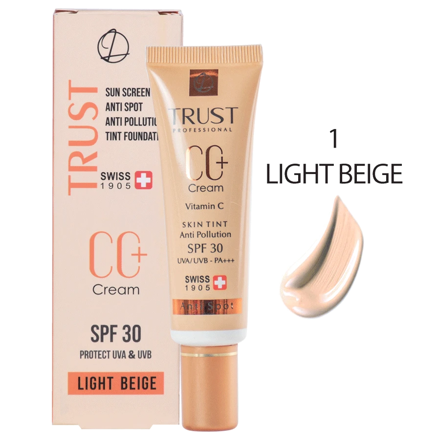 کرم سی سی کرم پلاس تراست شماره 1 (بژ روشن)