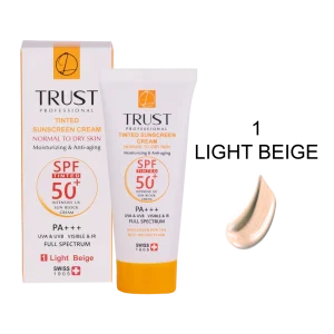 کرم ضدافتاب رنگی وضدپیری بژروشن