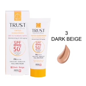 کرم ضدافتاب رنگی وضدپیری بژتیره